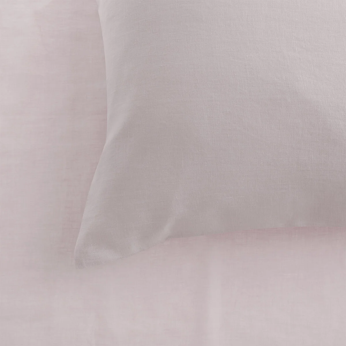 Blush Pink French Linen Bedding And Bed Sheets - Image 7