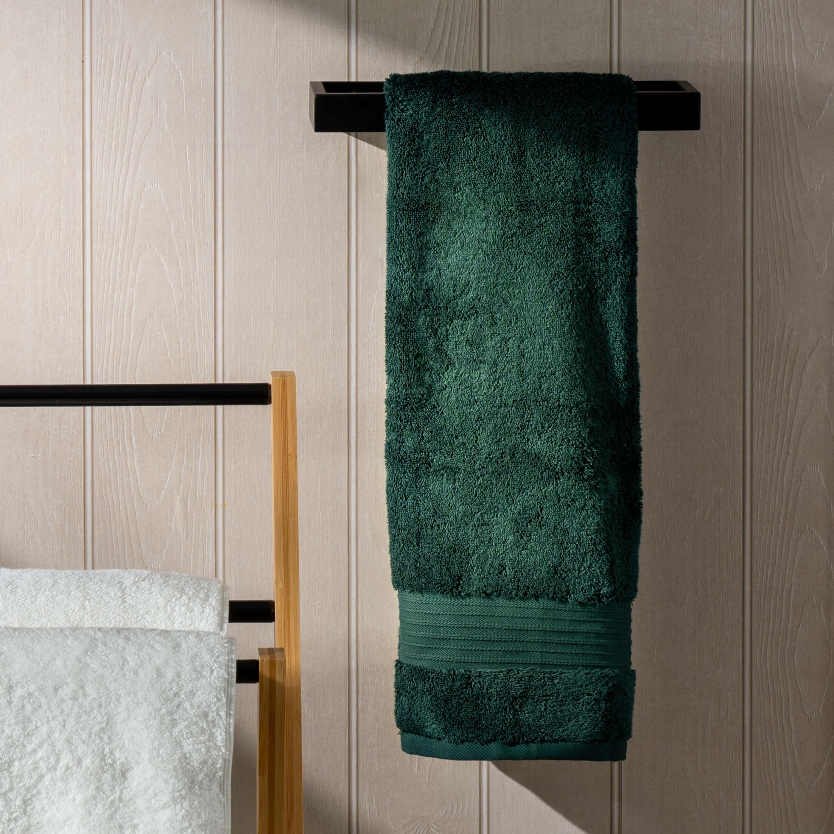 Dark Emerald Egyptian Cotton Towel Bale - Image 3