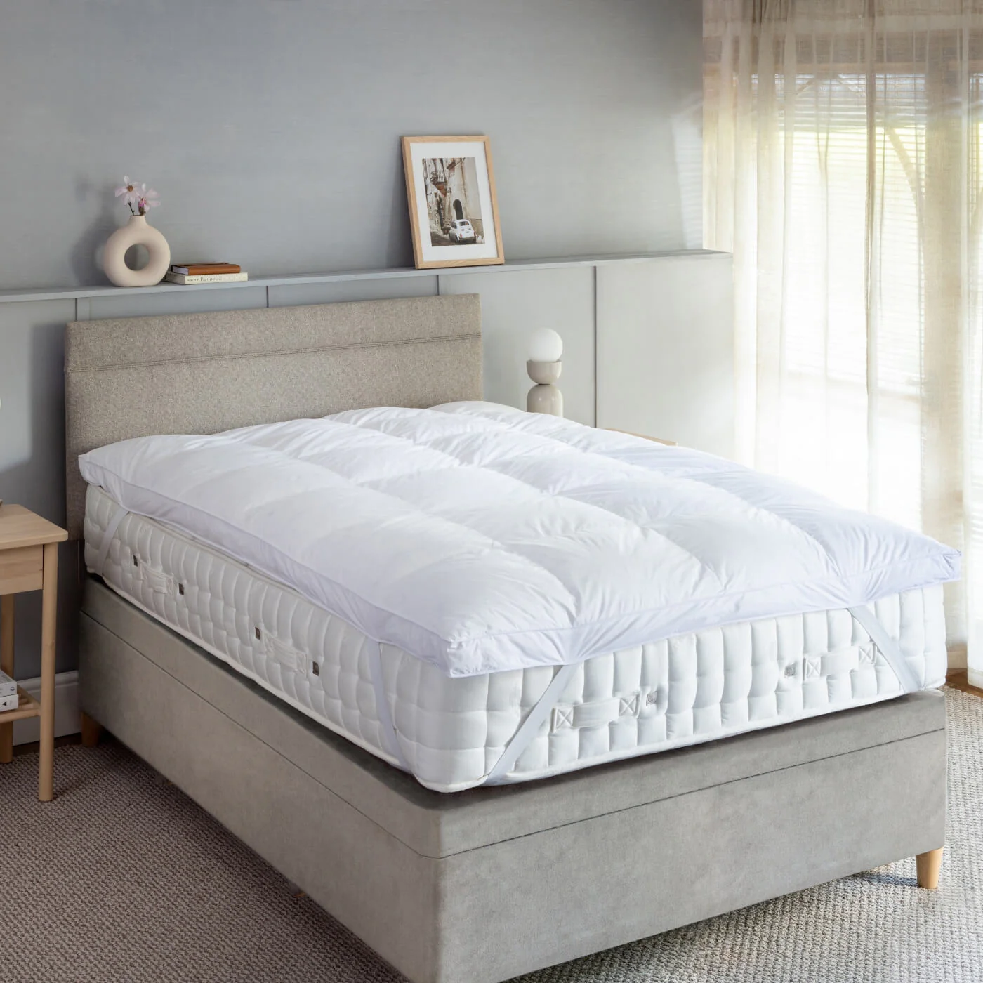 Goose Down Dual Chamber Mattress Topper - Image 4