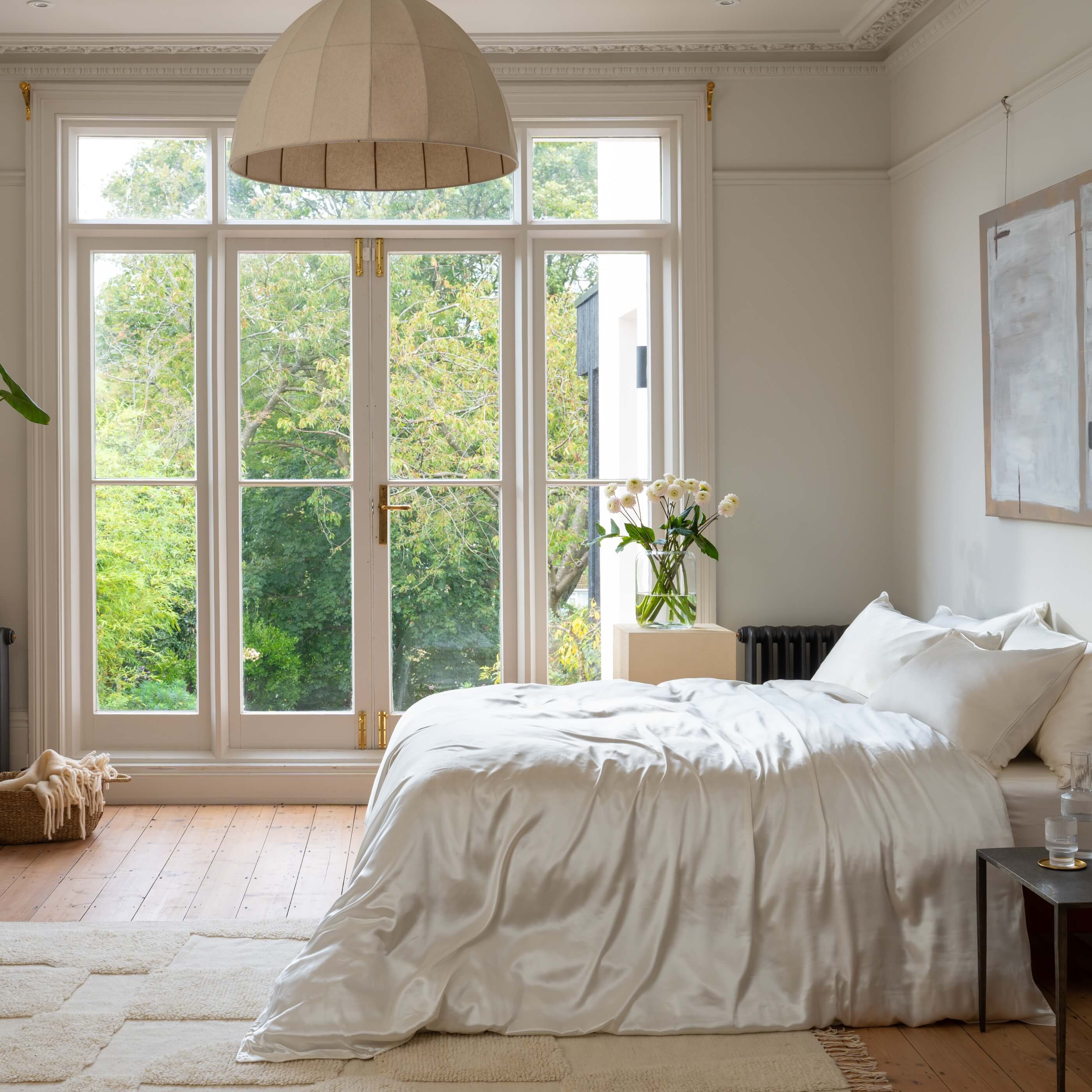 Ivory Mulberry Silk Pillowcases - Image 2