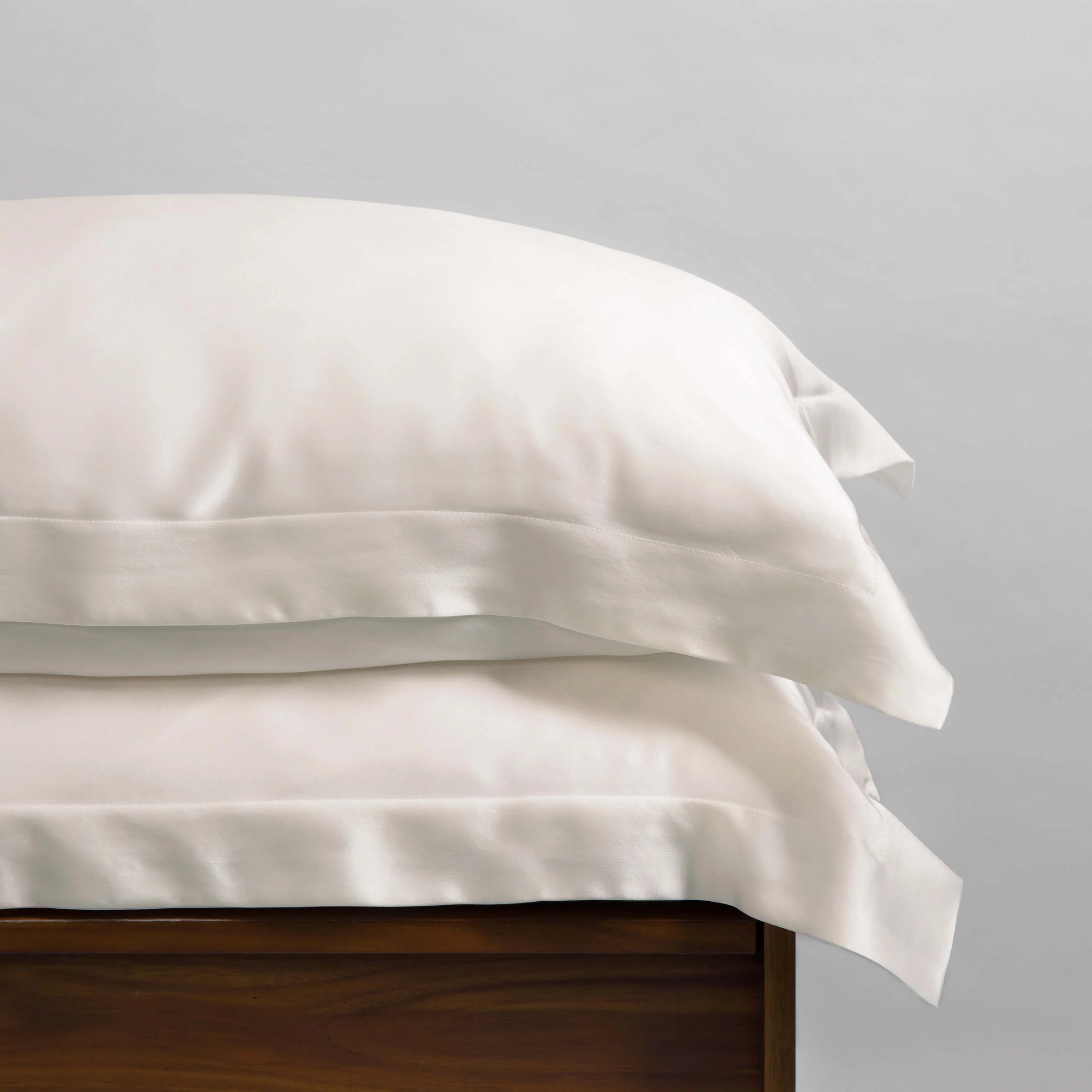 Ivory Pure Mulberry Silk Bedding & Bed Sheets - Image 9
