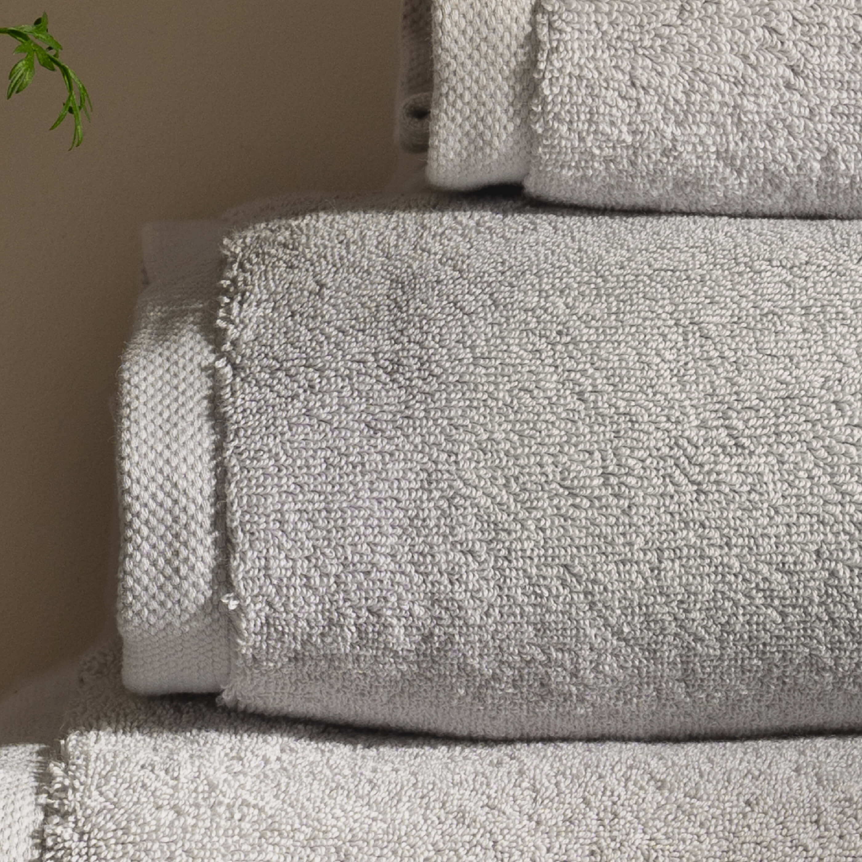 Light Grey Supima Cotton Hand Towel - Image 3