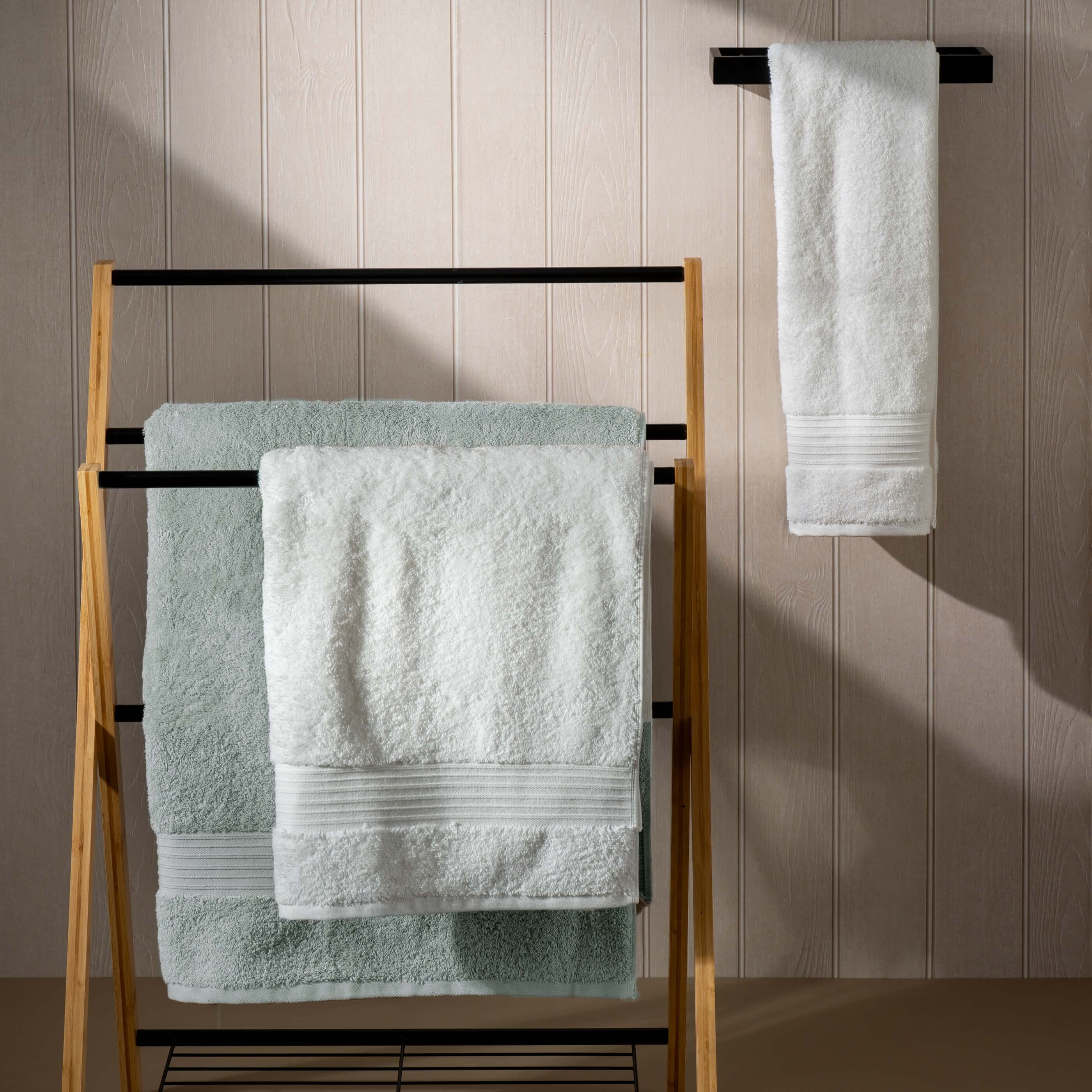 Mineral Blue Egyptian Cotton Towels - Image 6