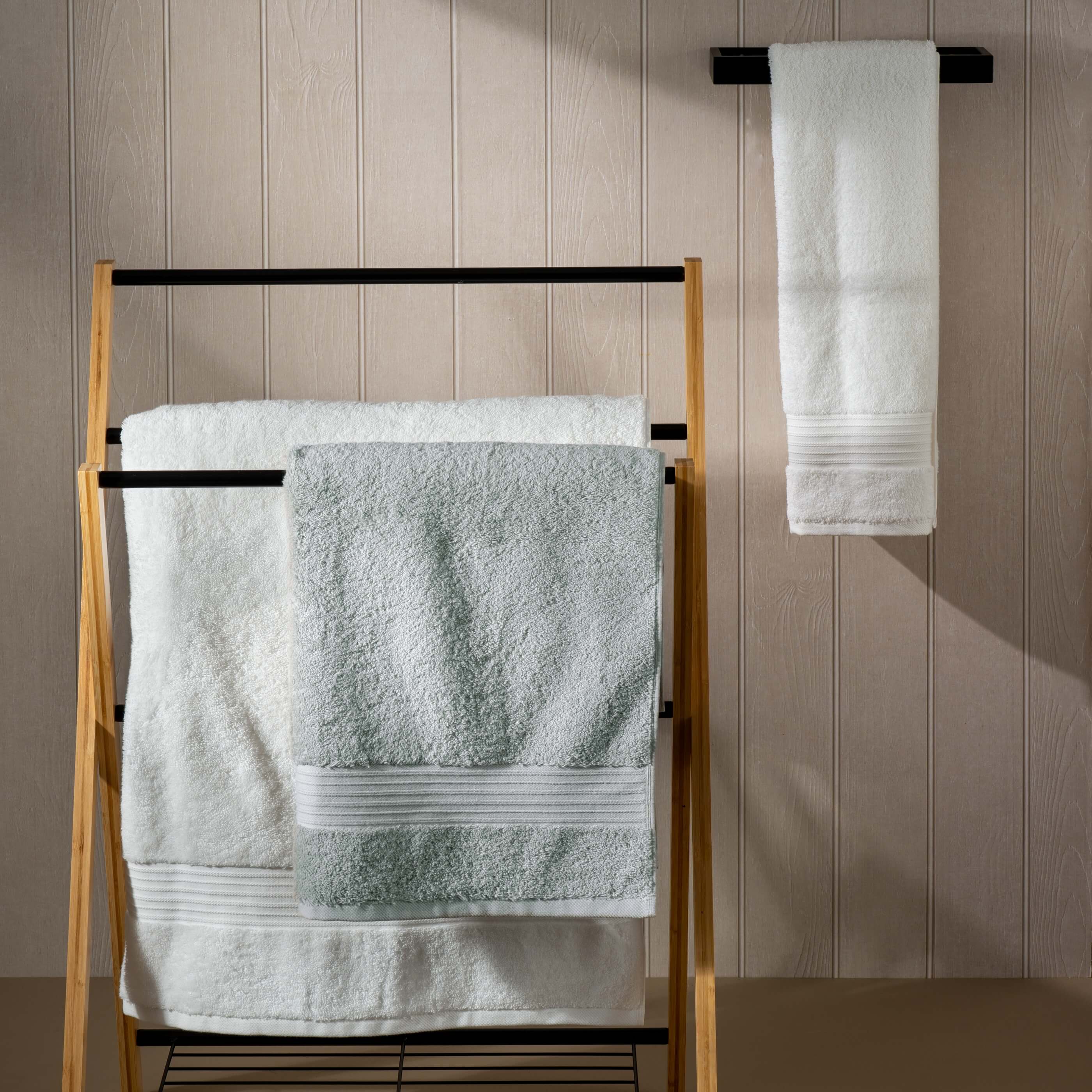Mineral Blue Egyptian Cotton Towels - Image 5
