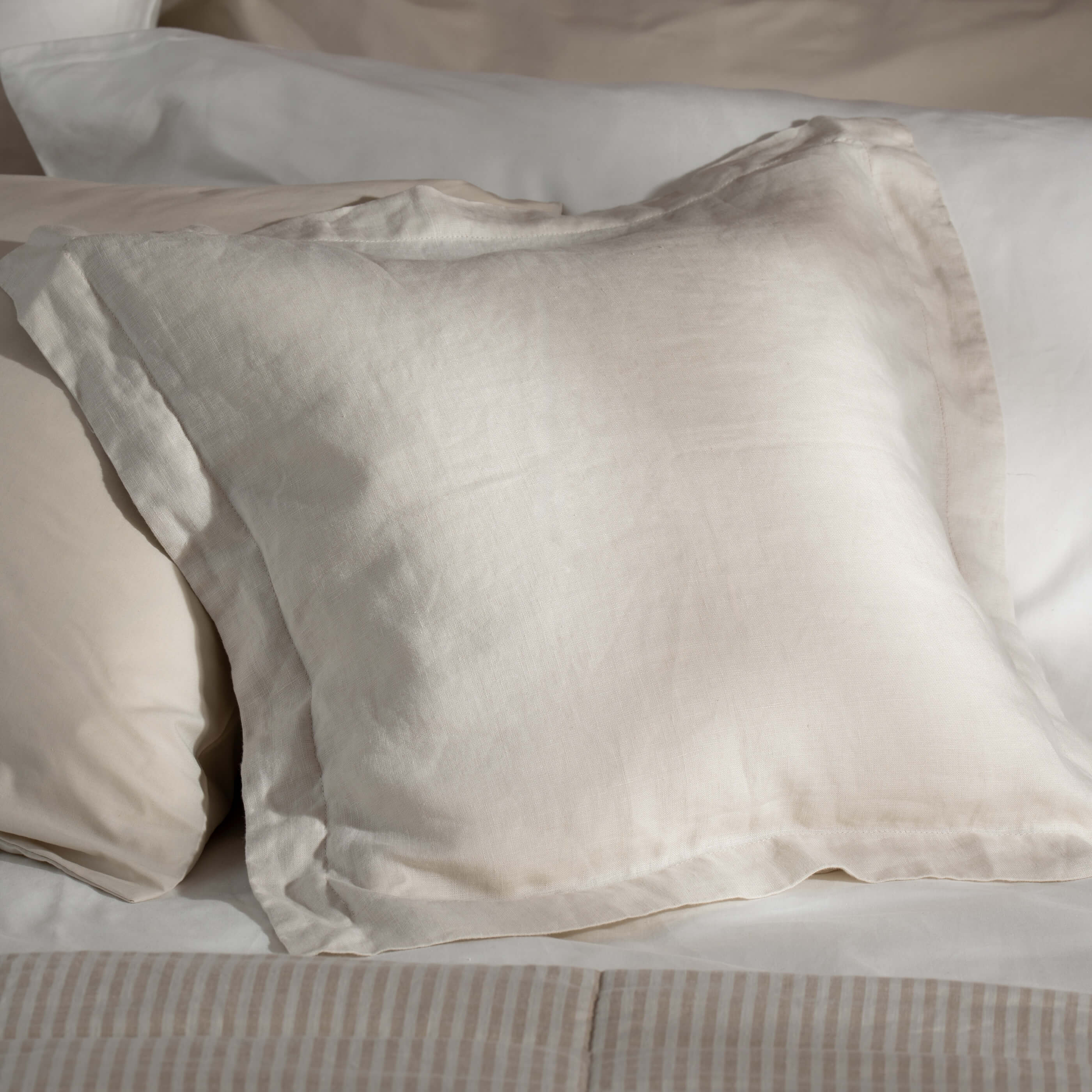 Natural French Linen Pillowcases - Image 5