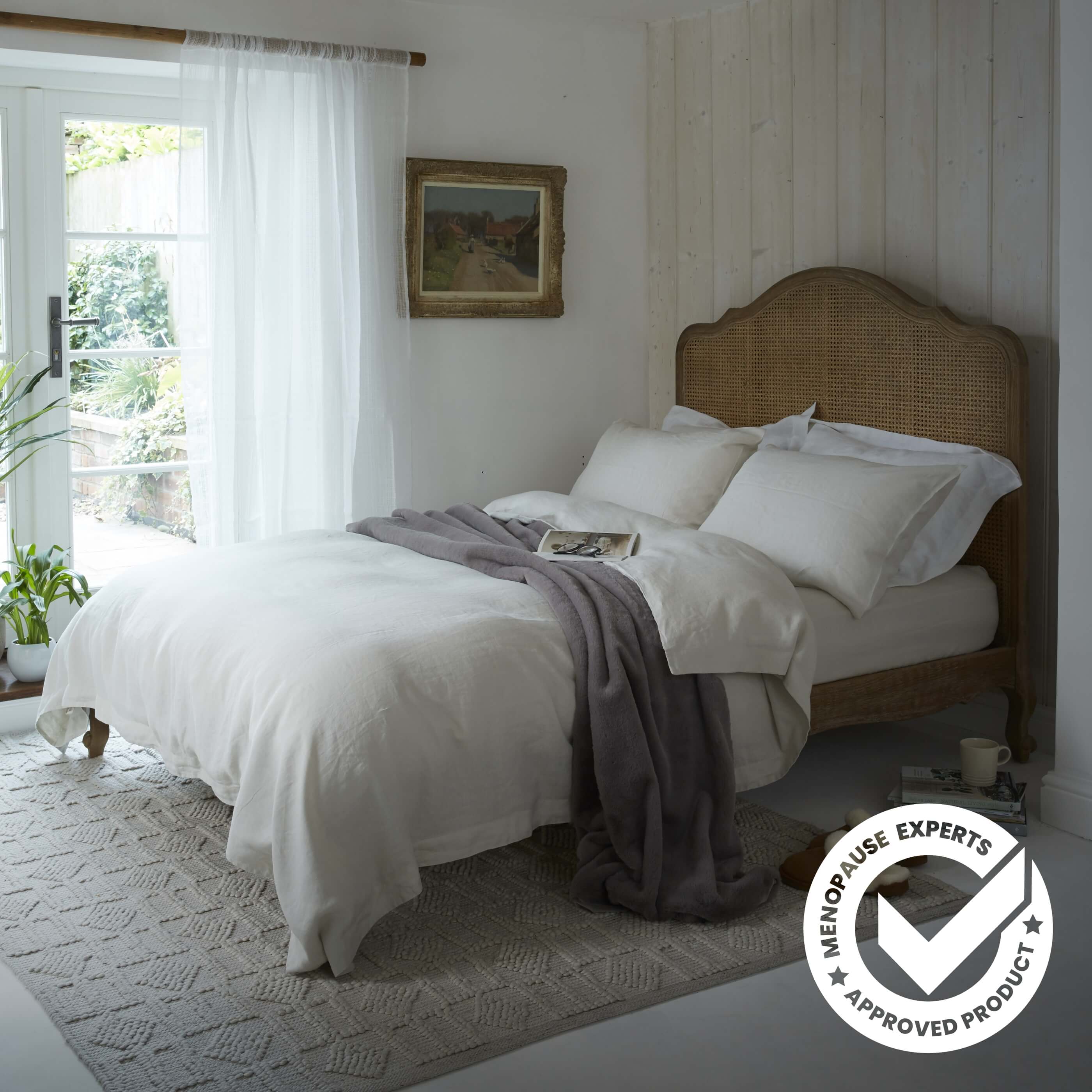 Natural French Linen Bedding And Bed Sheets - Image 7