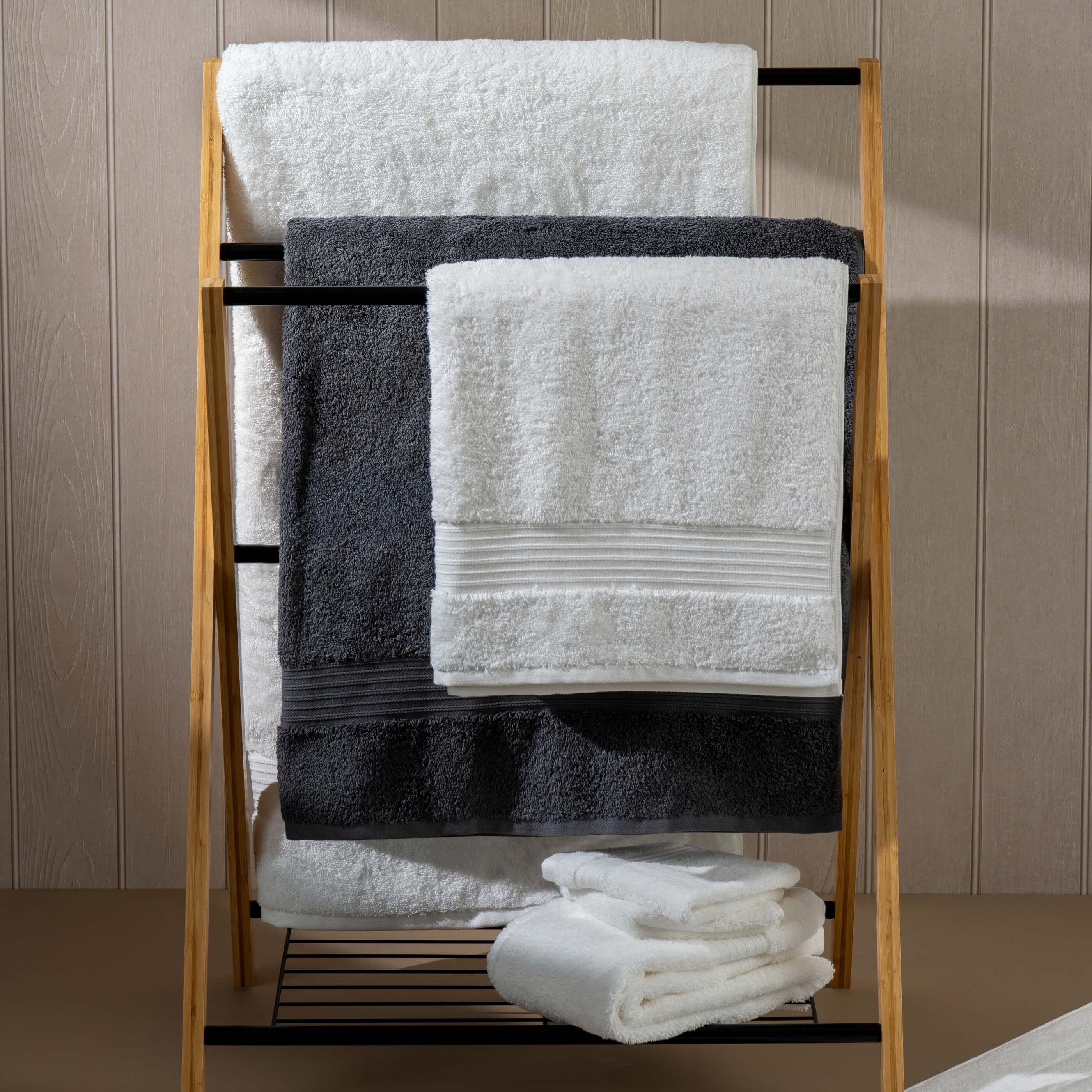 Smoke Egyptian Cotton Towels - Image 7