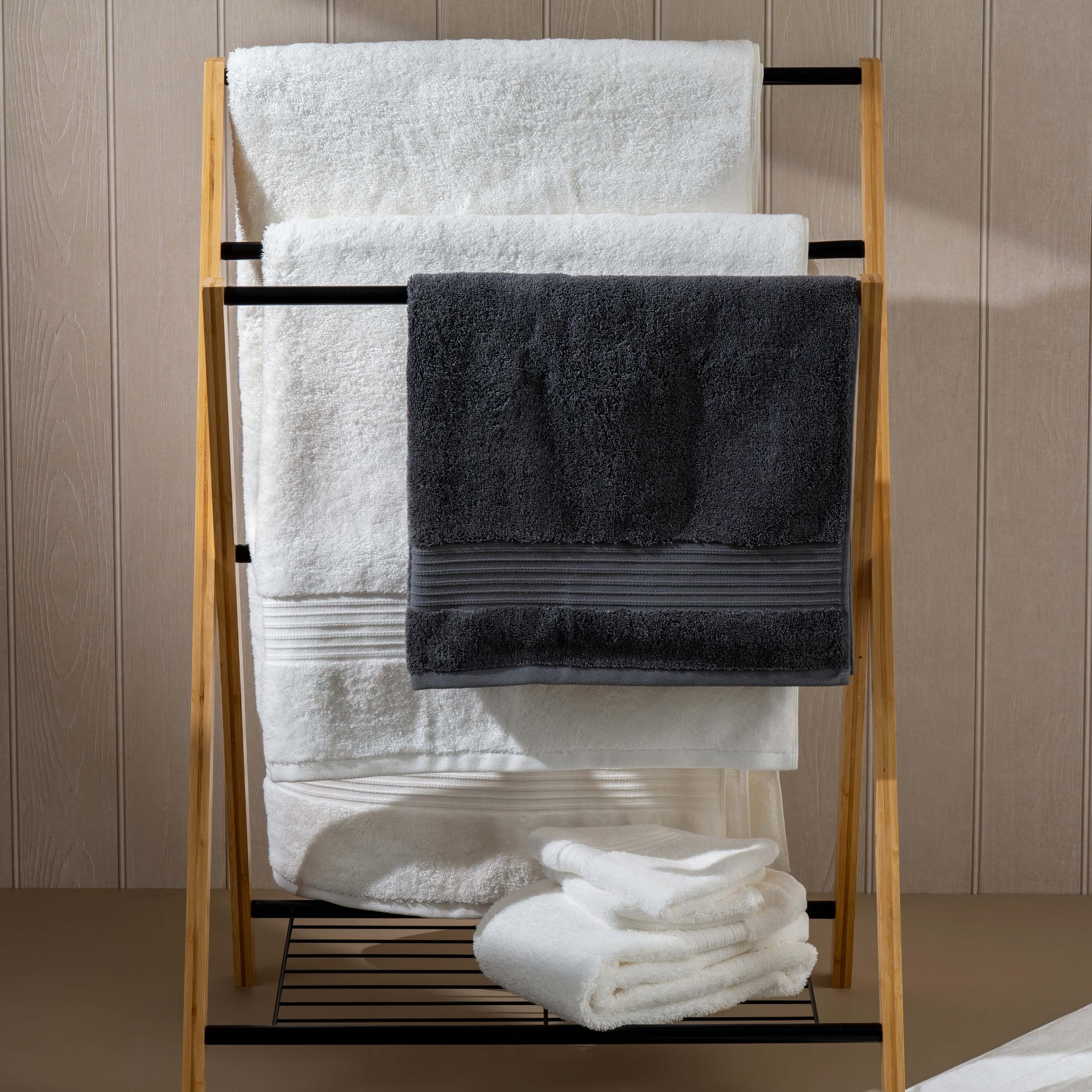 Smoke Egyptian Cotton Towels - Image 6
