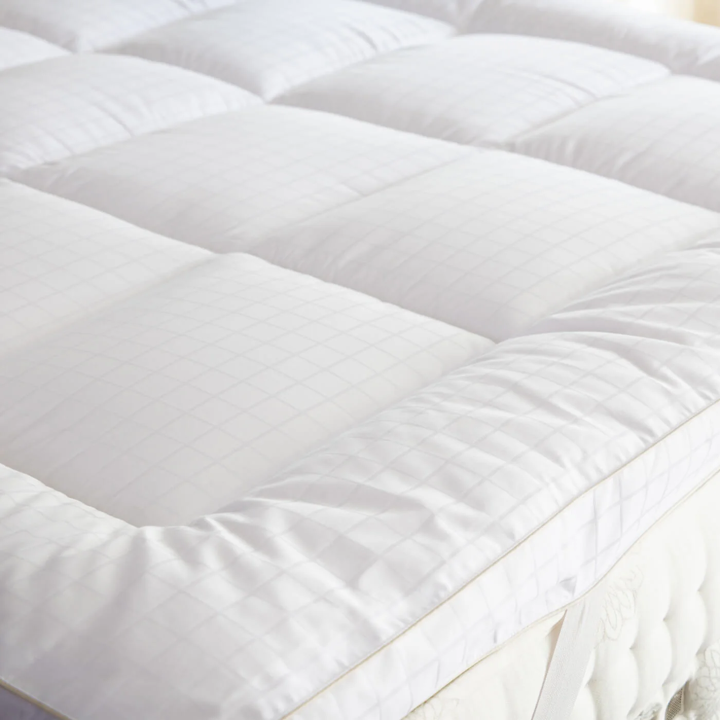 Soft As Down With Silk Mattress Topper - Image 4
