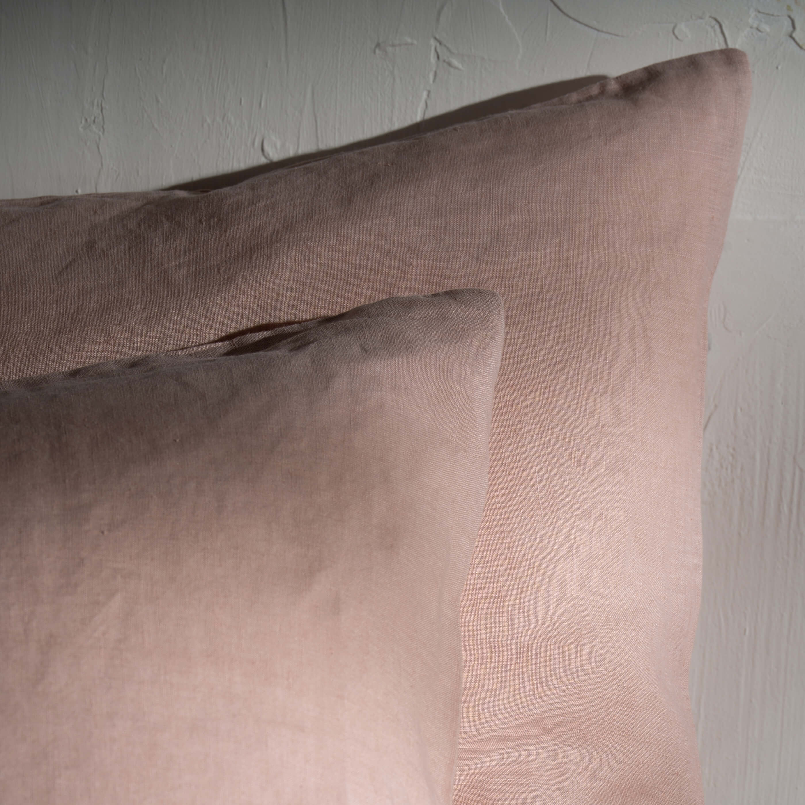 Soft Pink French Linen Bedding and Bed Sheets - Image 5