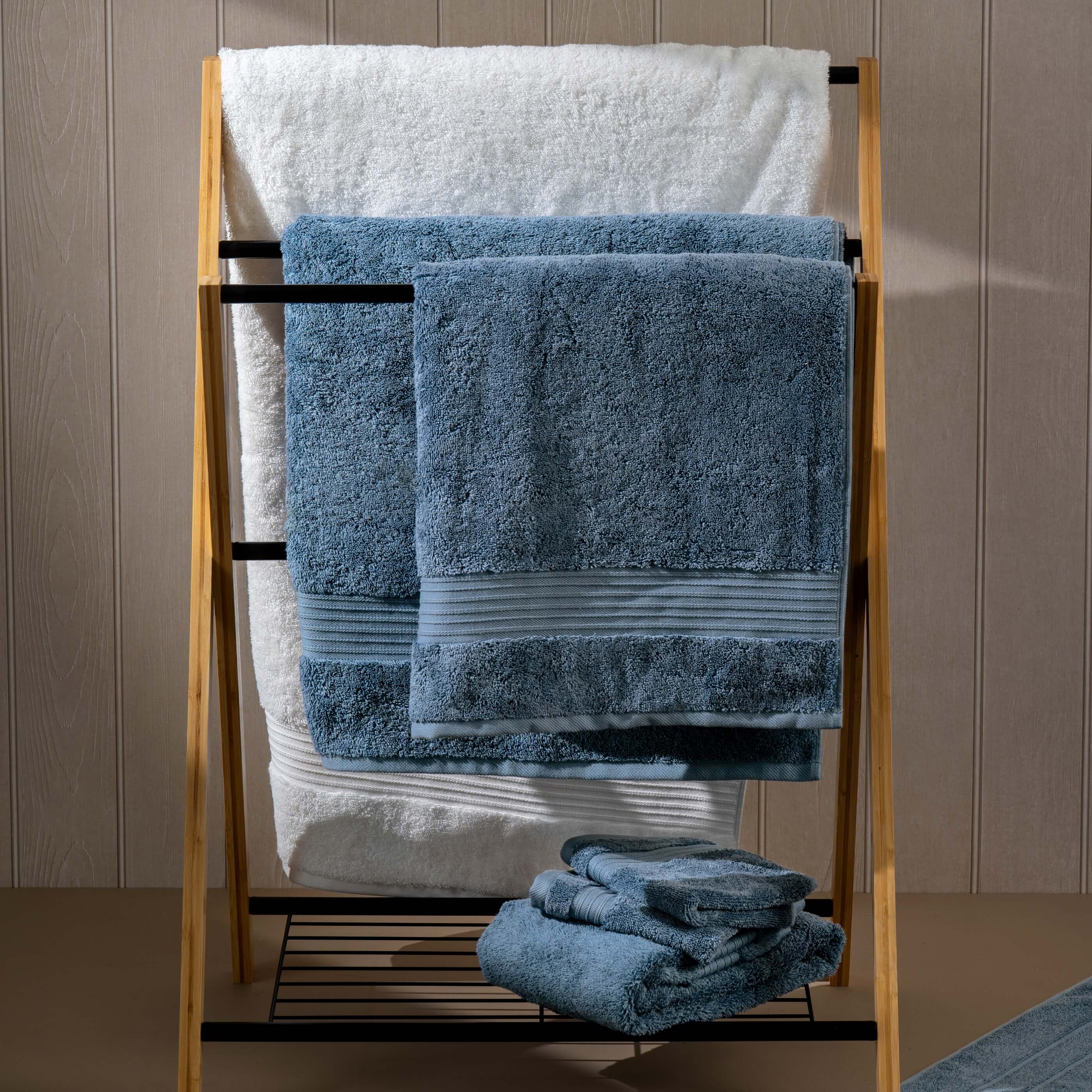 White Egyptian Cotton Towels - Image 8