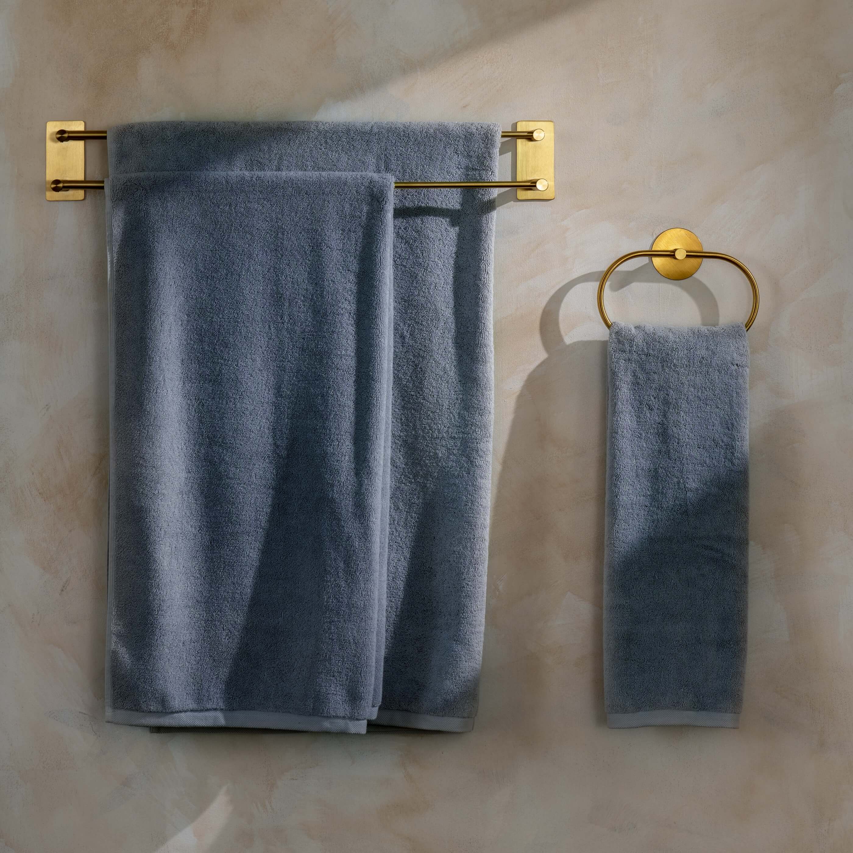 Storm Blue Supima Cotton Towels - Image 3