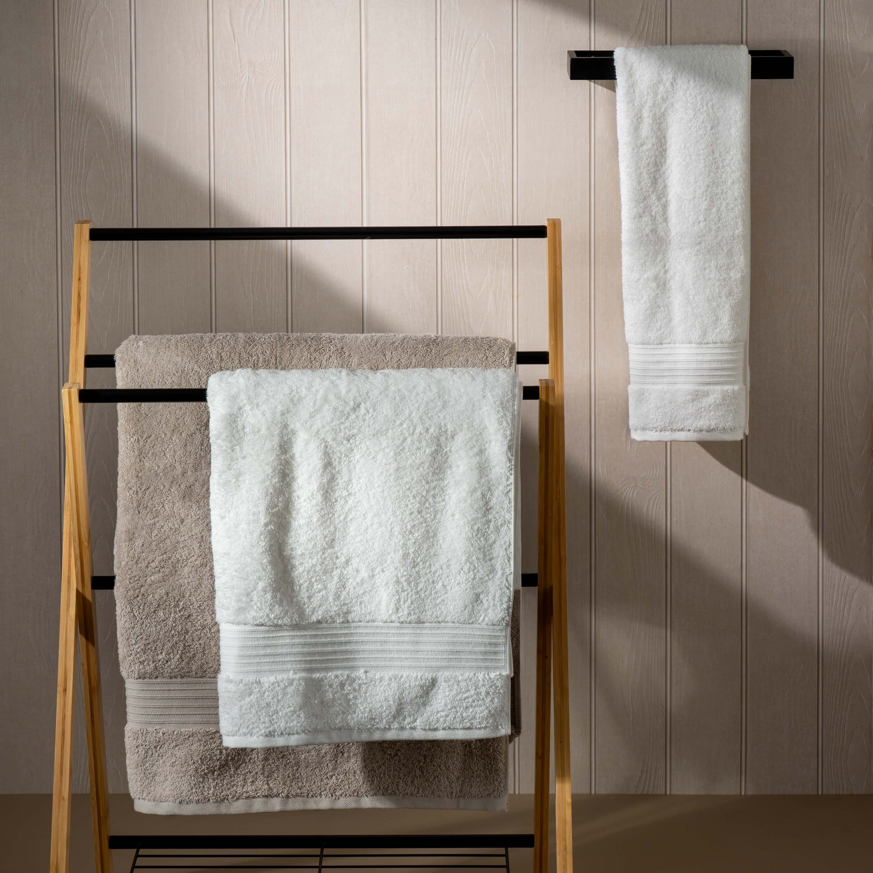 Taupe Egyptian Cotton Towels - Image 6