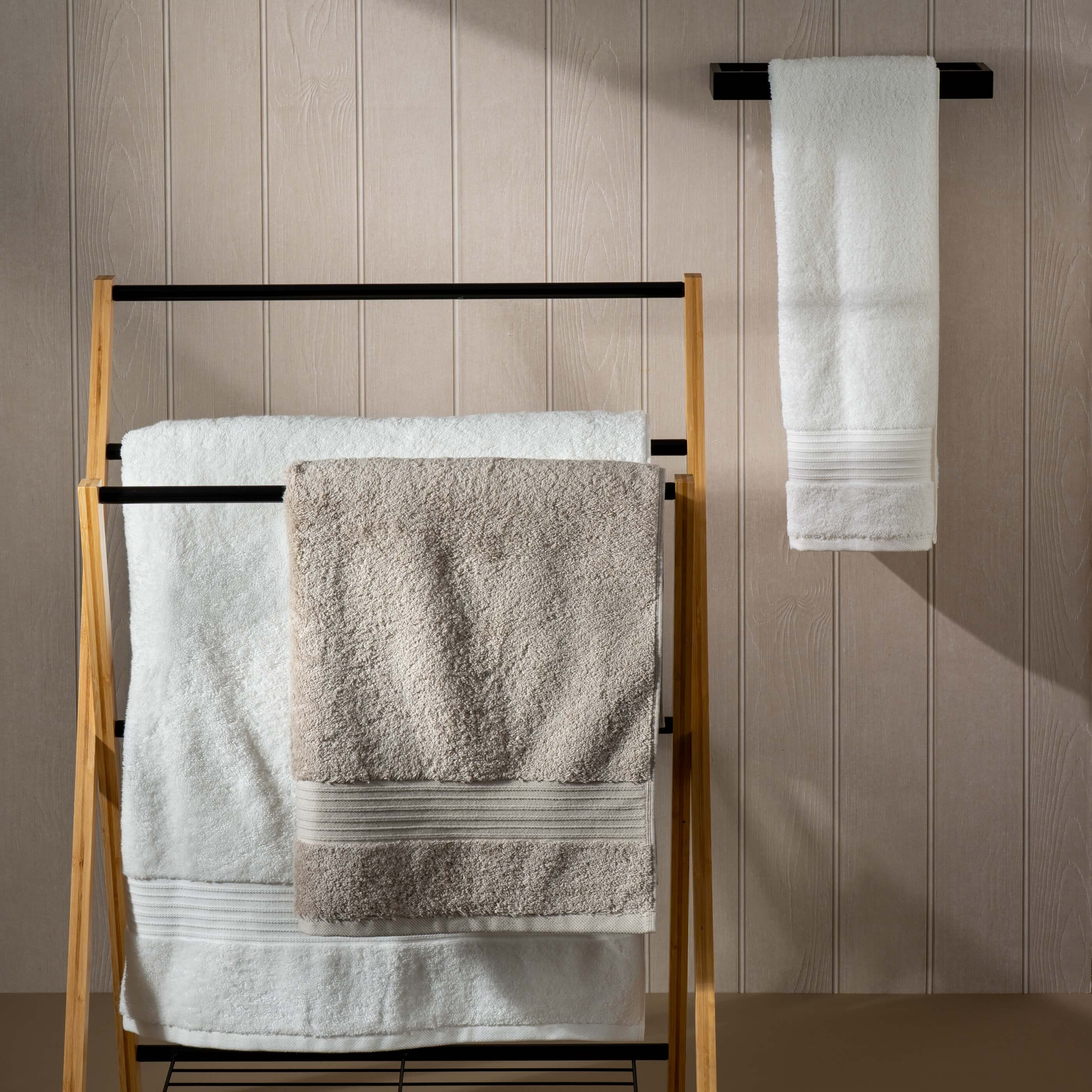 Taupe Egyptian Cotton Towels - Image 5
