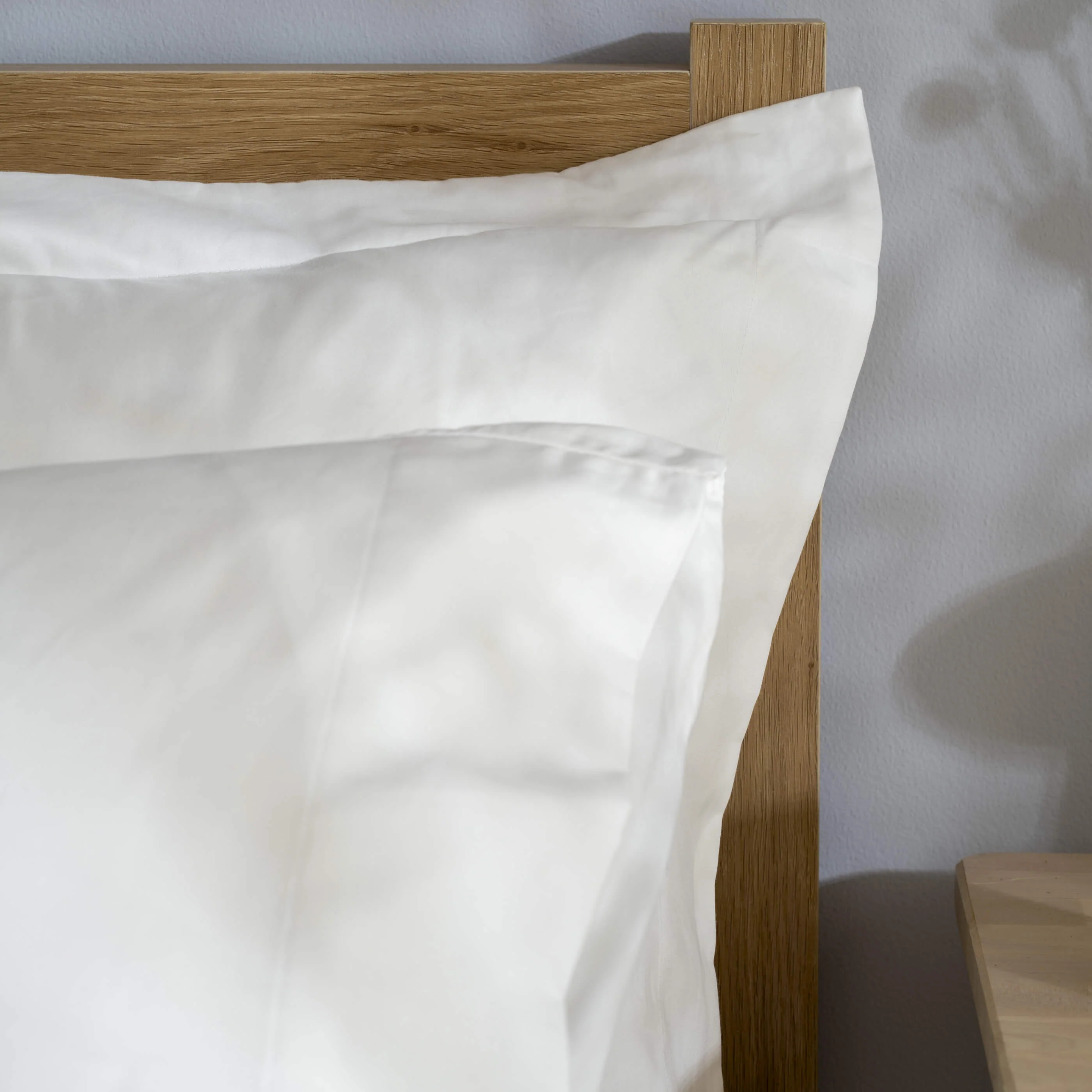 White 500 Thread Count Egyptian Cotton Duvet Cover - Image 3