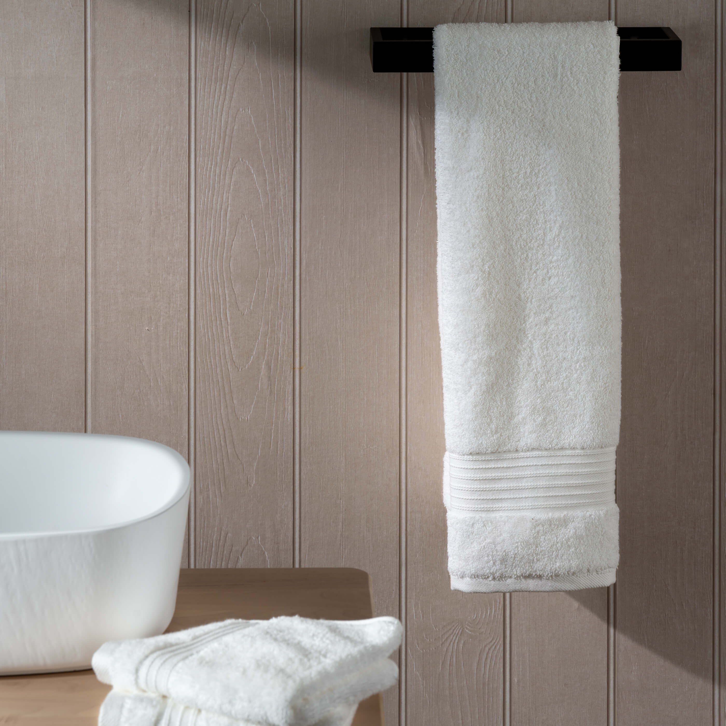 White Egyptian Cotton Towels - Image 5