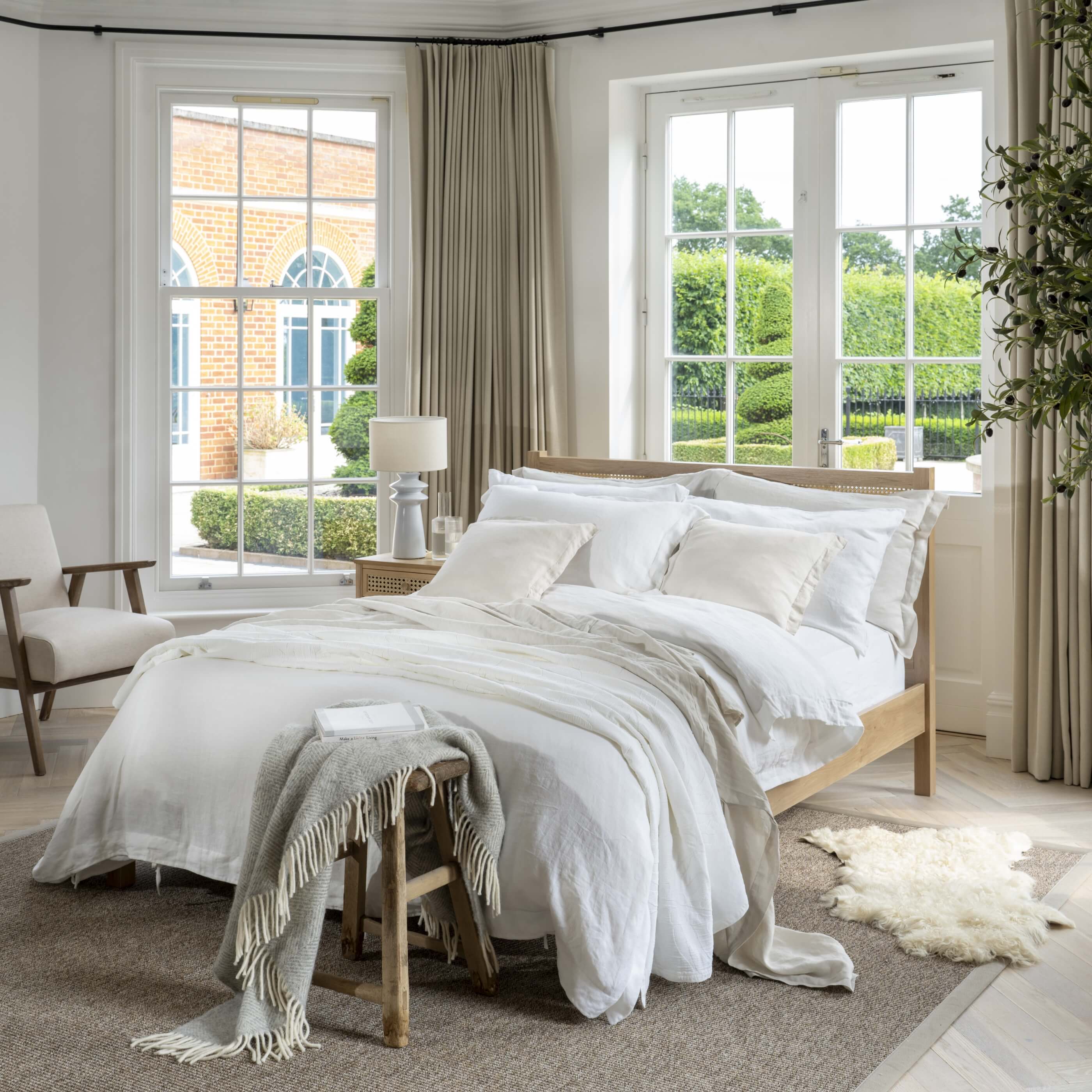 White French Linen Duvet Cover - Image 4