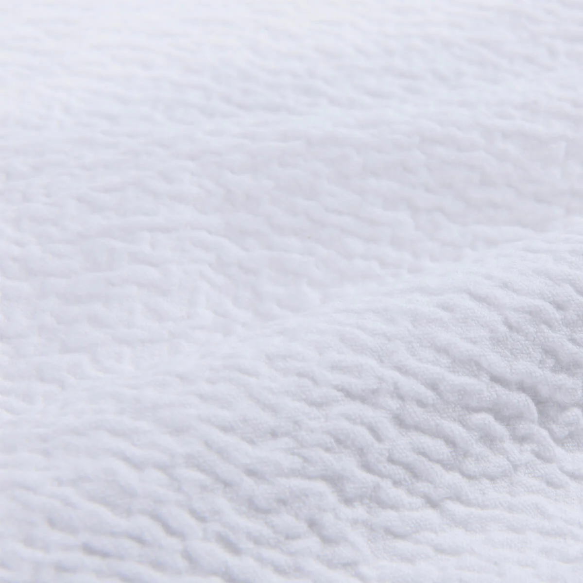 White Textured Matelasse Cotton Bedspread - Image 4